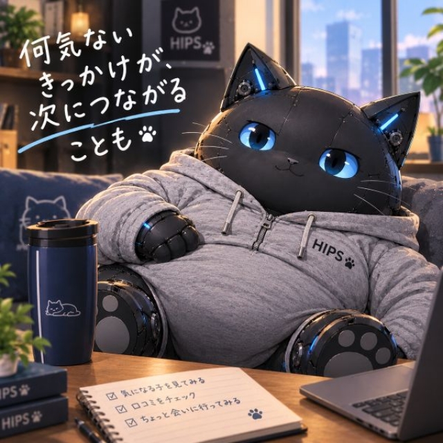 何気ないきっかけが、次につながることも